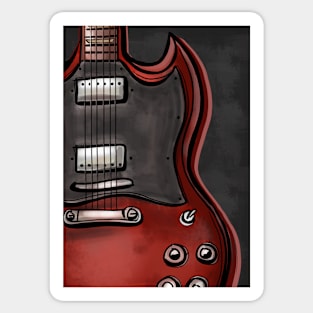 Guitar Sticker